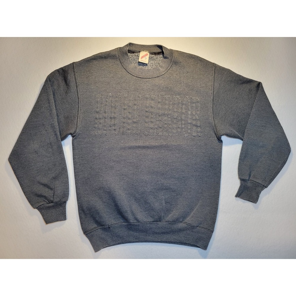 Vintage Roche Harbor Charcoal Grey Crewneck Sweatshirt Made In USA‎ Mens Medium